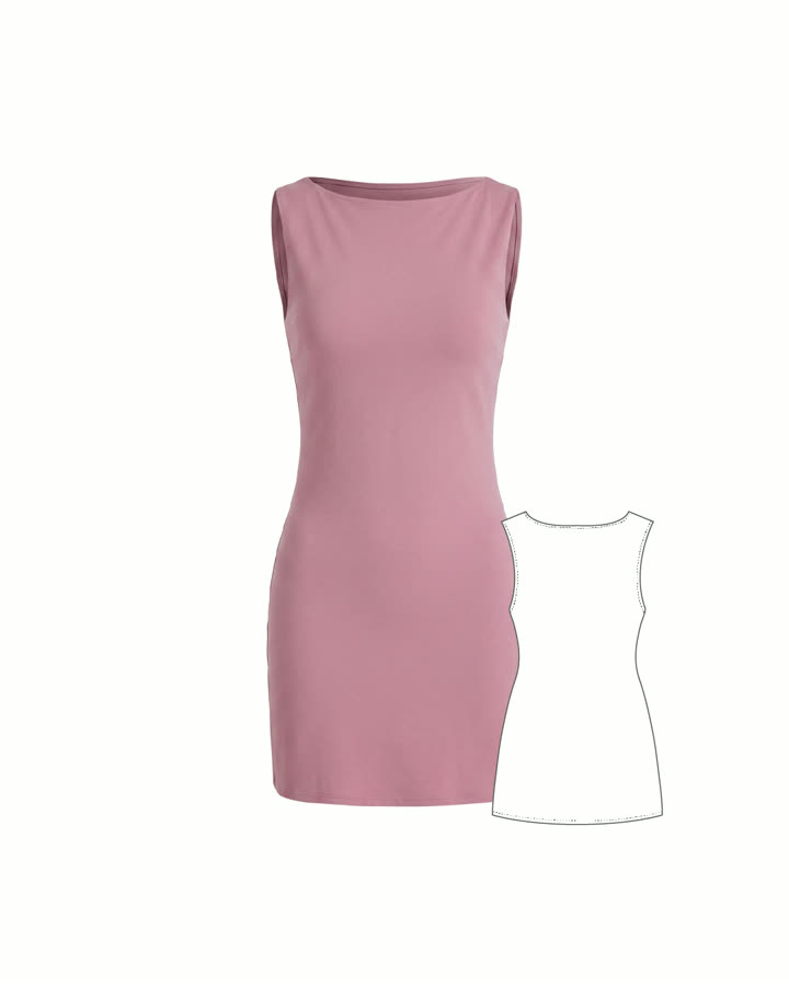 Audrey Bateau Neck Knit